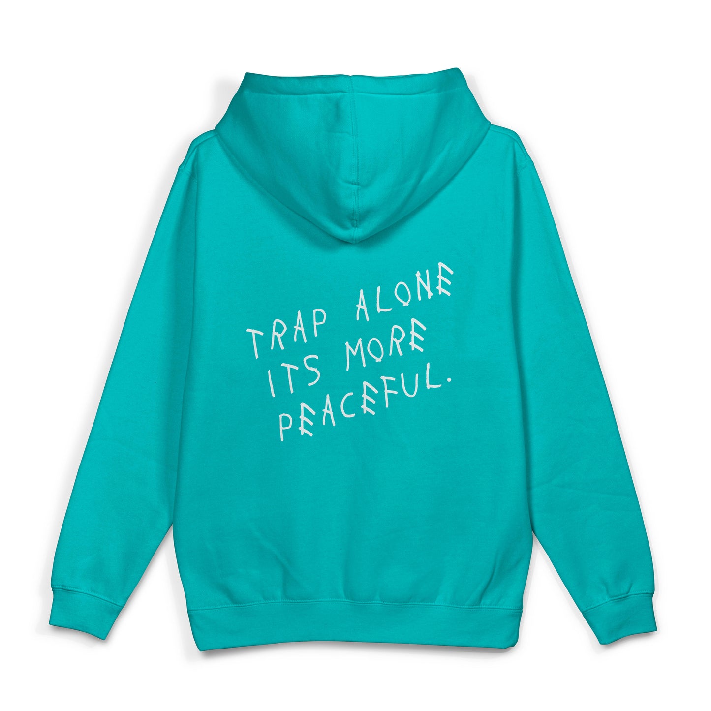 Trap In Peace "Classic Print" Hoodie (Teal)
